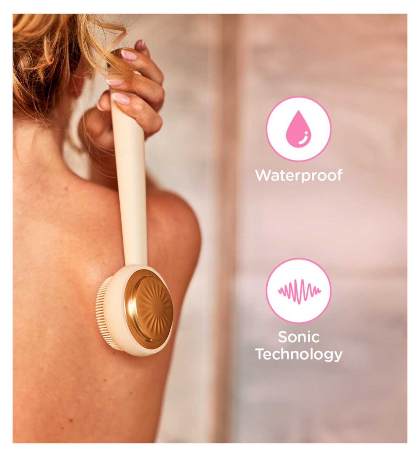 Love My Skin Luxury Sonic Body Brush, UK version
