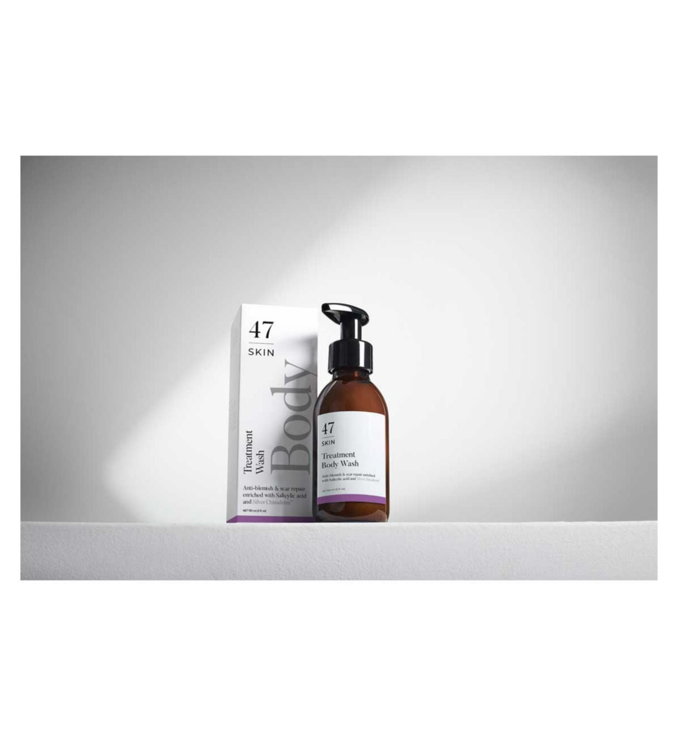47 Skin Treatment Wash body wash 150ml (British brand)