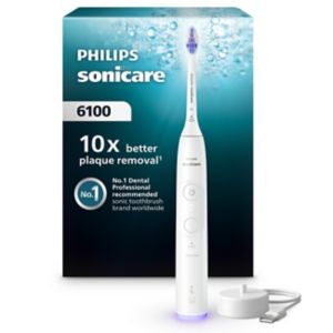 Boots Philips Sonicare 6100 Electric Toothbrush White Oral Care- Buy online at McGrocer