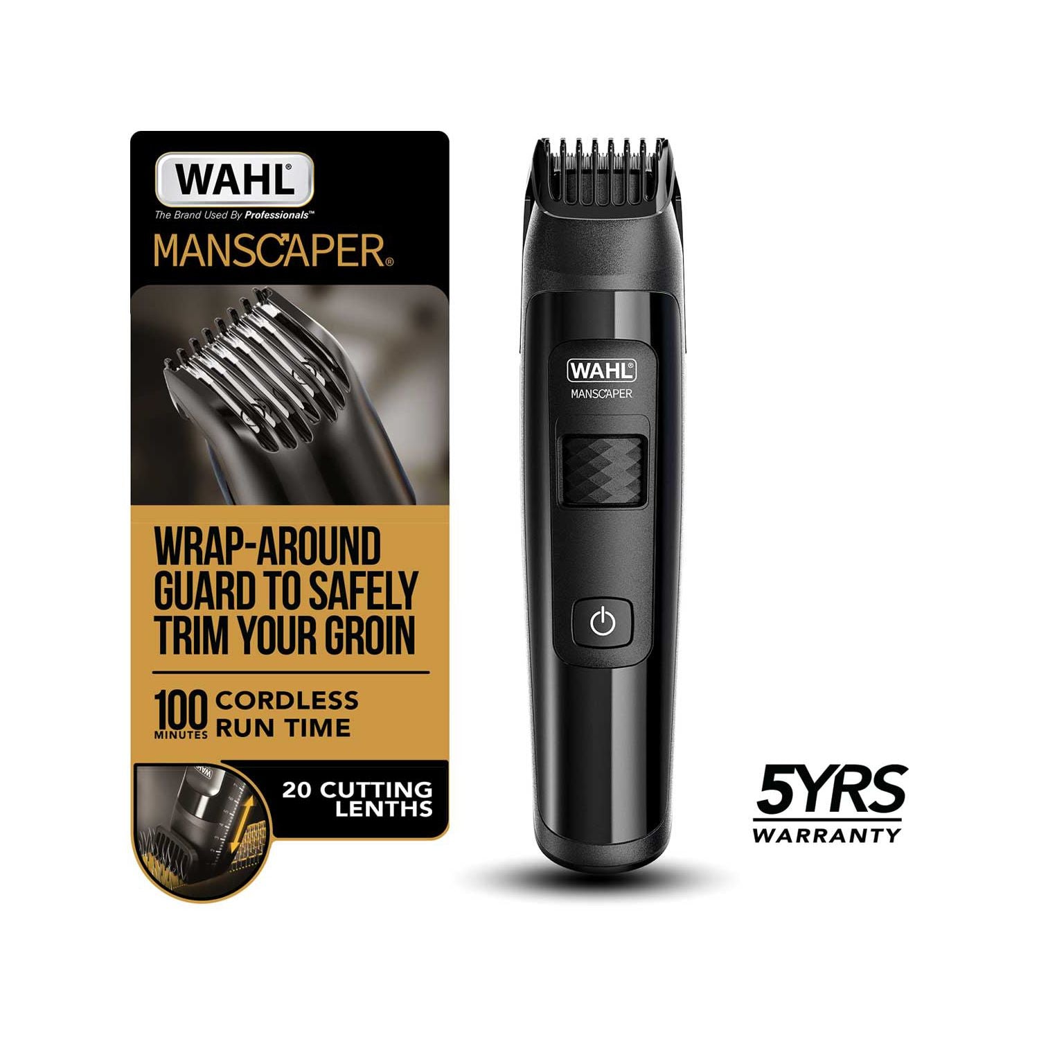 Wahl Manscaper body trimmer kit for men - British product
