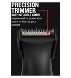 Remington The Works beard trimmer kit with accessories (British brand)