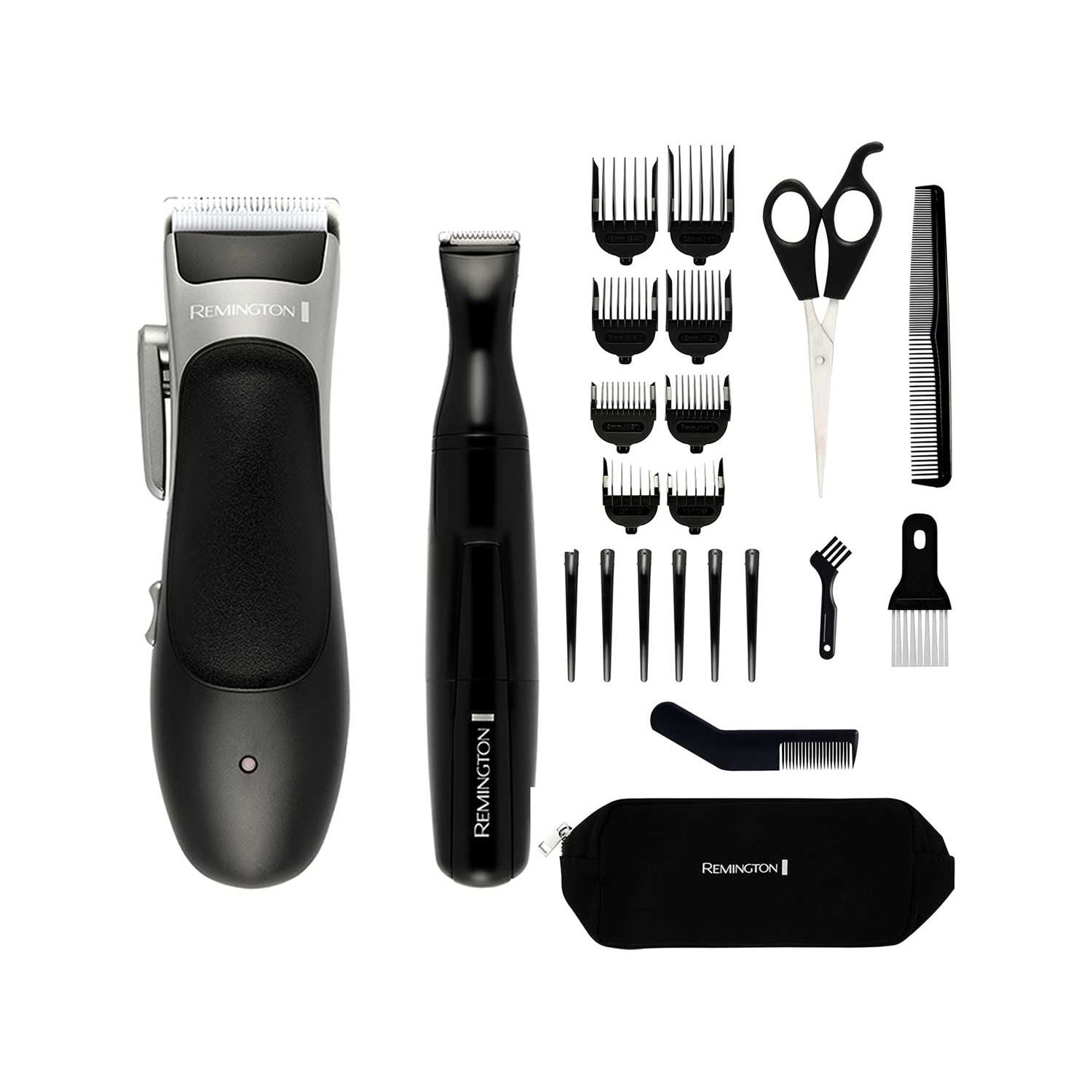 Remington Stylist Hair Clipper with 25-piece kit - British product