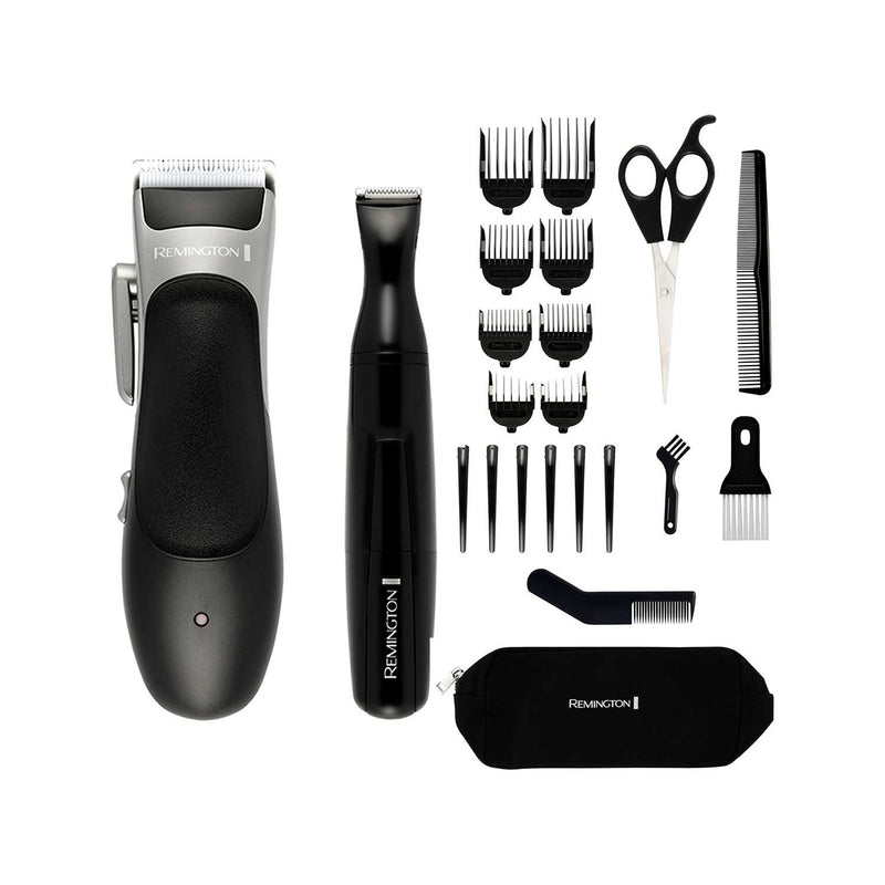 Remington Stylist Hair Clipper with 25-piece kit - British product