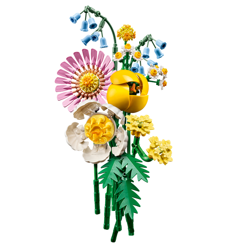 LEGO Botanicals flower build set Petite Sunny Bouquet 373 Pieces, imported from the UK