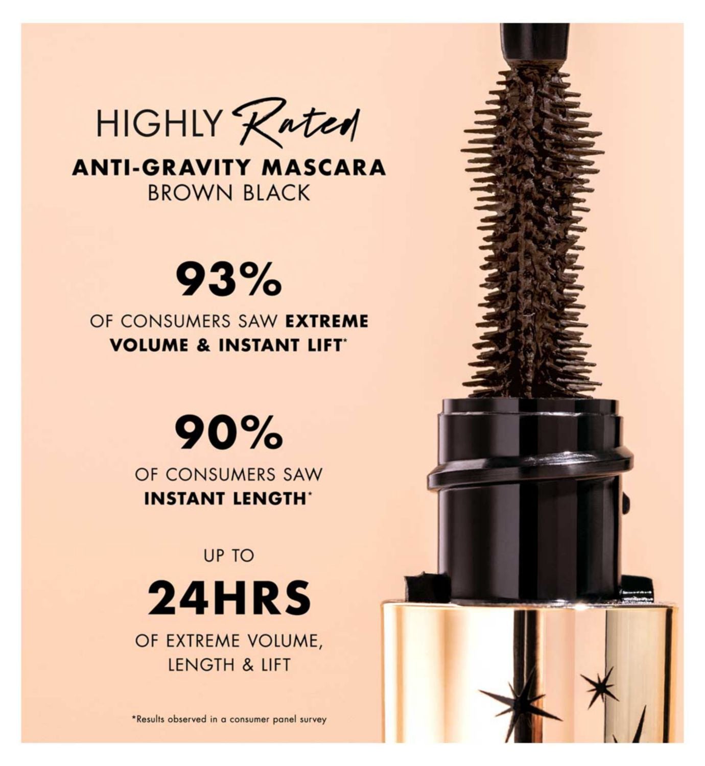 Milani mascara Brown Black - British product