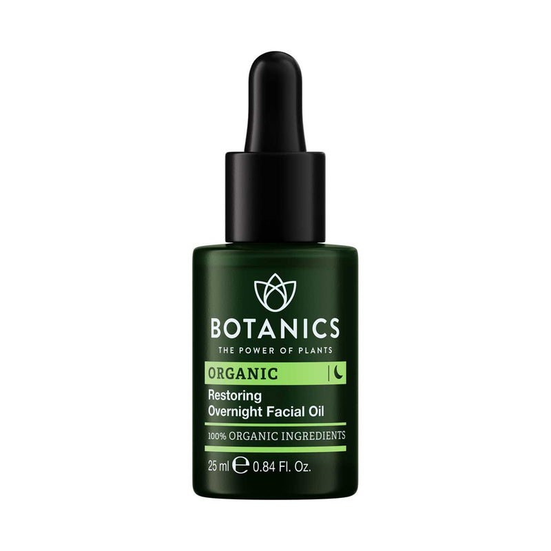 Botanics Organic Restoring Overnight Facial Oil 25ml - British product