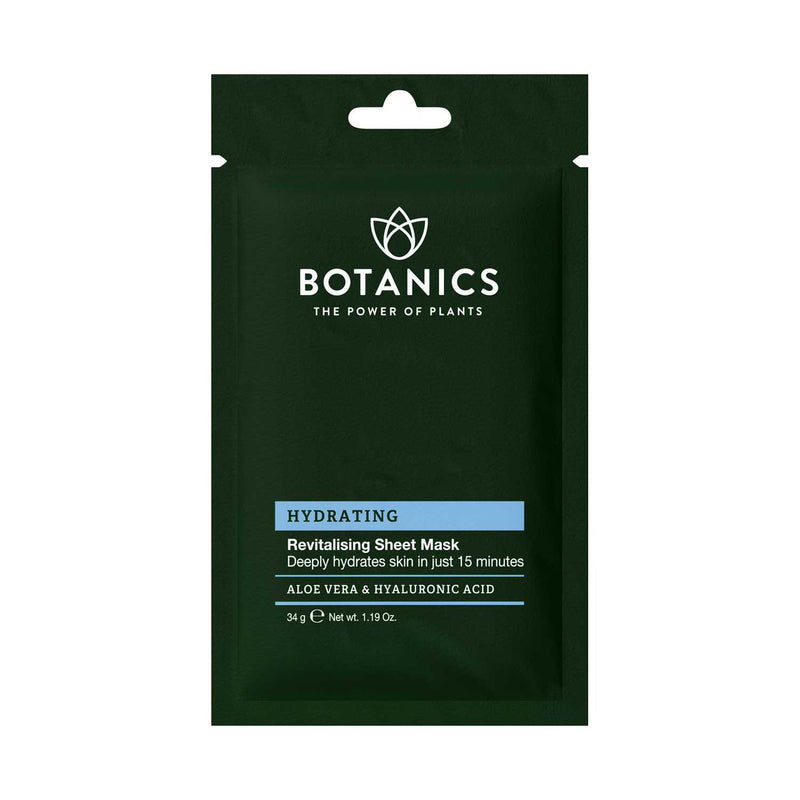 Botanics Hydrating Aloe Vera Sheet Mask - British product
