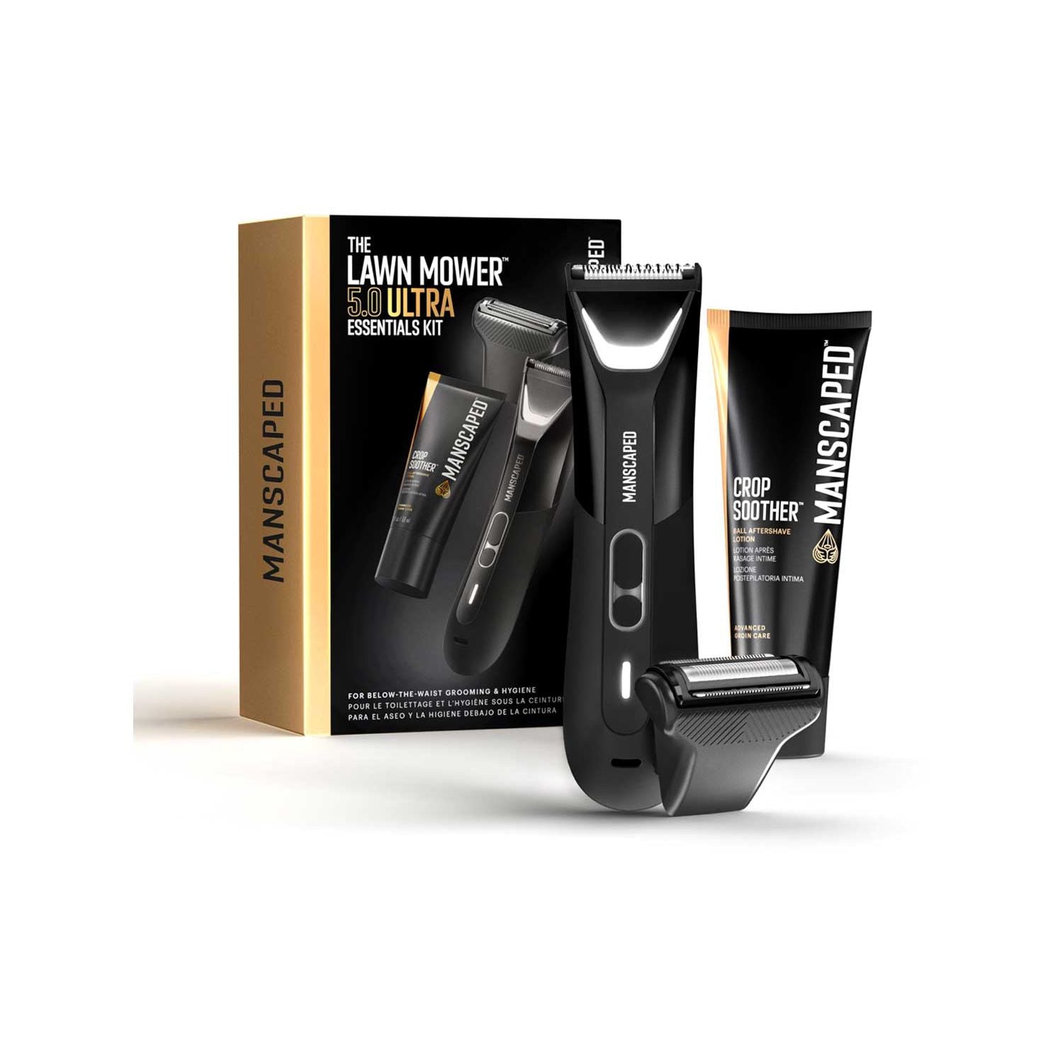 MANSCAPED Lawn Mower 5.0 Ultra Essentials Kit body hair trimmer, UK version