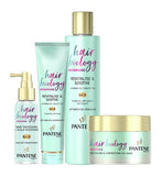 Pantene Hair Biology Menopause Bundle - Shampoo Hair Conditioner Hair Serum  Hair Mask