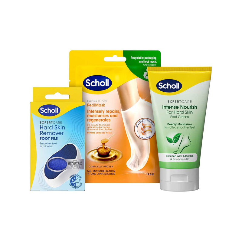 Scholl Beauty Bundle foot care kit (British brand)