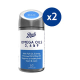 Boots Omega Oils 3-6-9 capsules 60-pack - British product