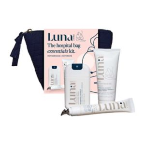 Luna Daily hospital bag postpartum essentials kit, imported from the UK