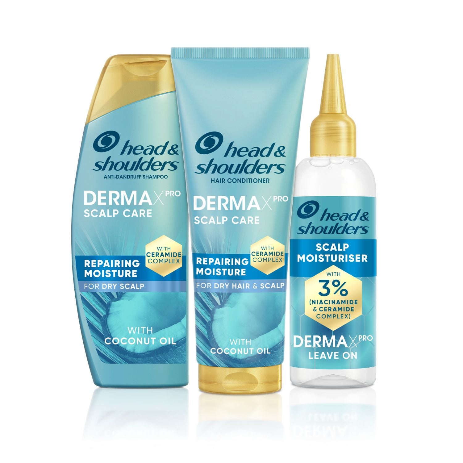 Head & Shoulders DermaXPro anti-dandruff bundle, UK version