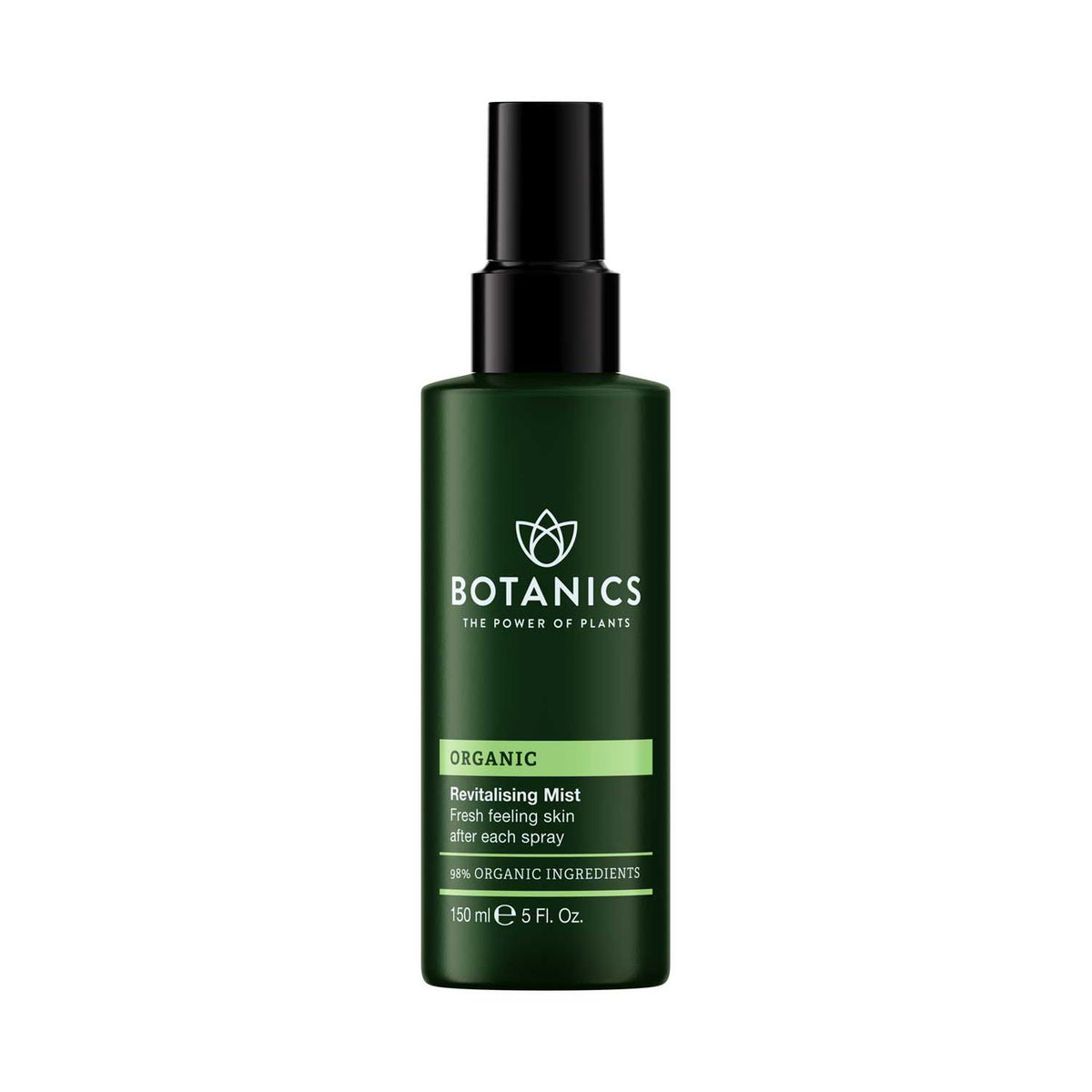 Botanics organic revitalising toning mist 150ml - British product