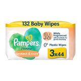 Pampers Harmonie baby wipes 132 wipes 3 packs, imported from the UK