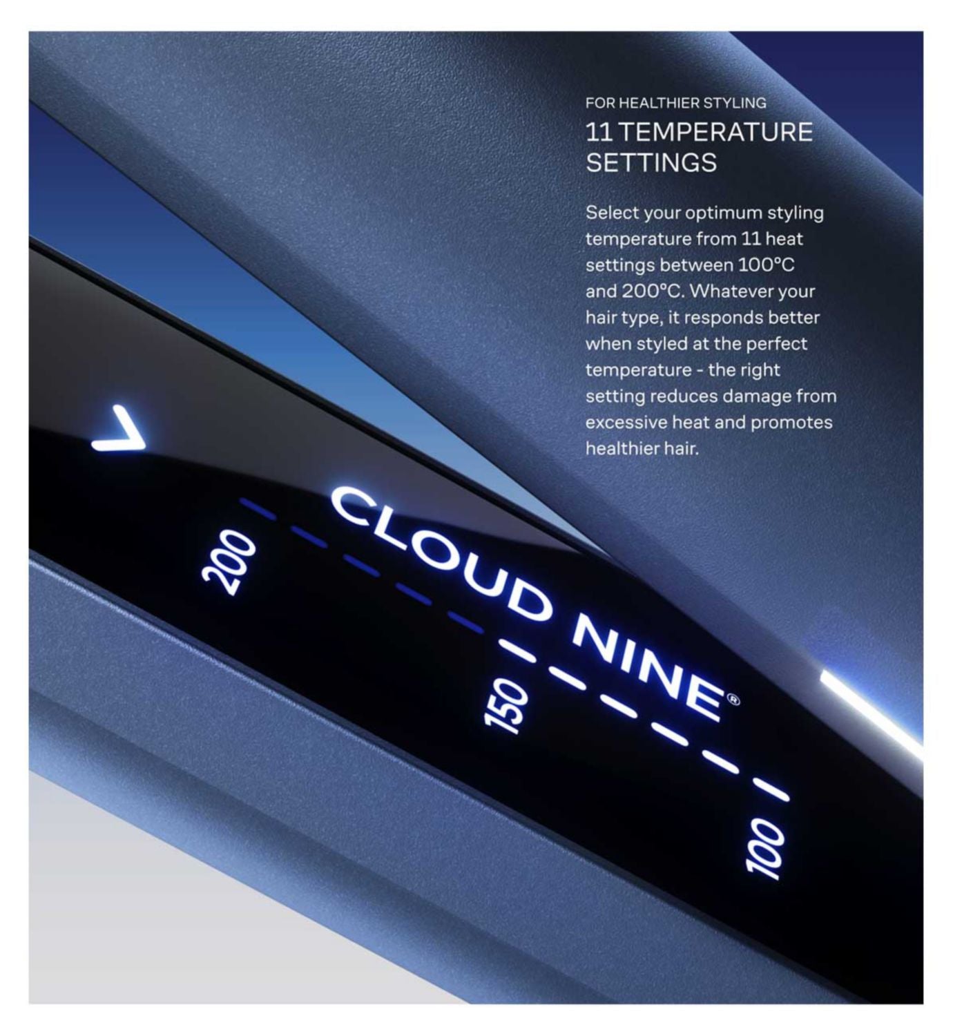 Cloud Nine The Contouring Original Hair Styling Iron - British product