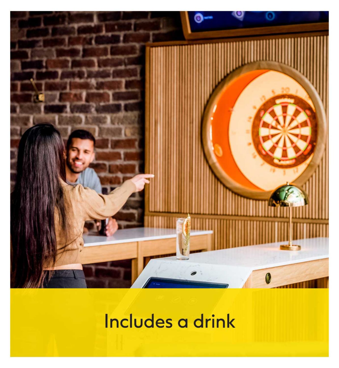 Let's Play Darts experience gift interactive session, UK version