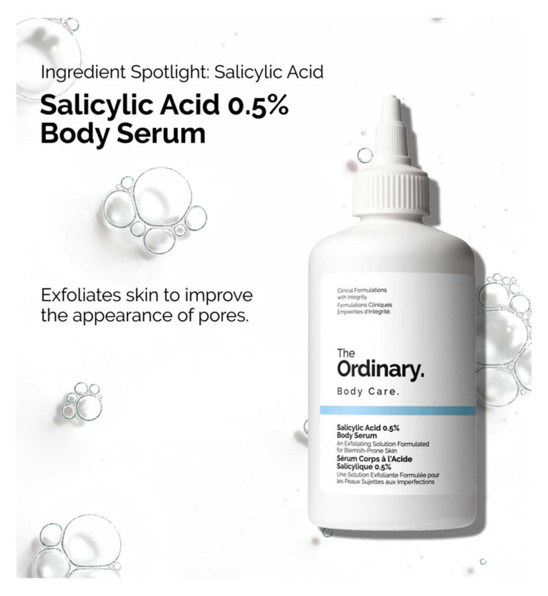 The Ordinary Salicylic Acid 0.5% Body Serum - British product