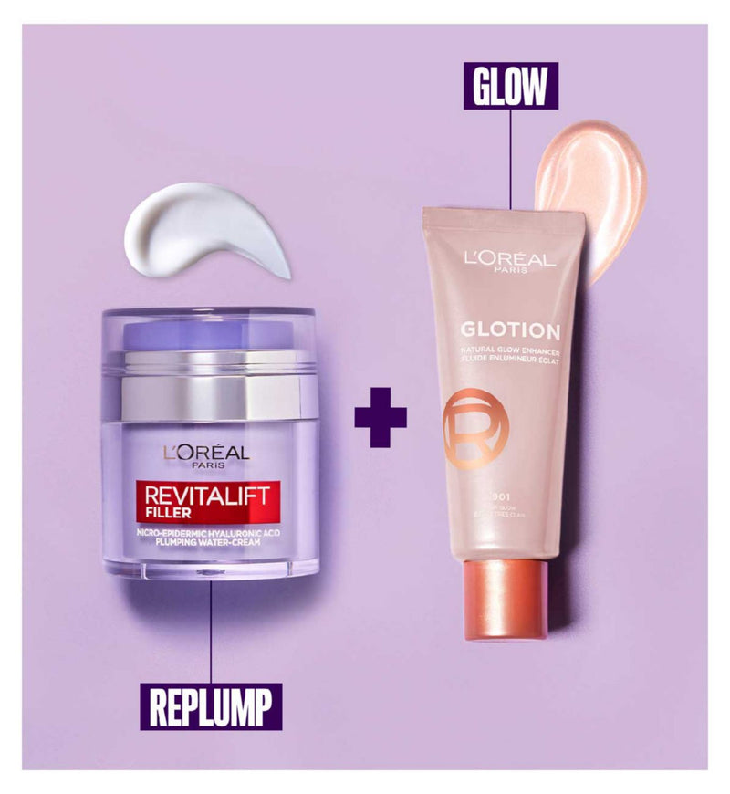 L'Oreal Paris Glotion and Revitalift duo, imported from the UK