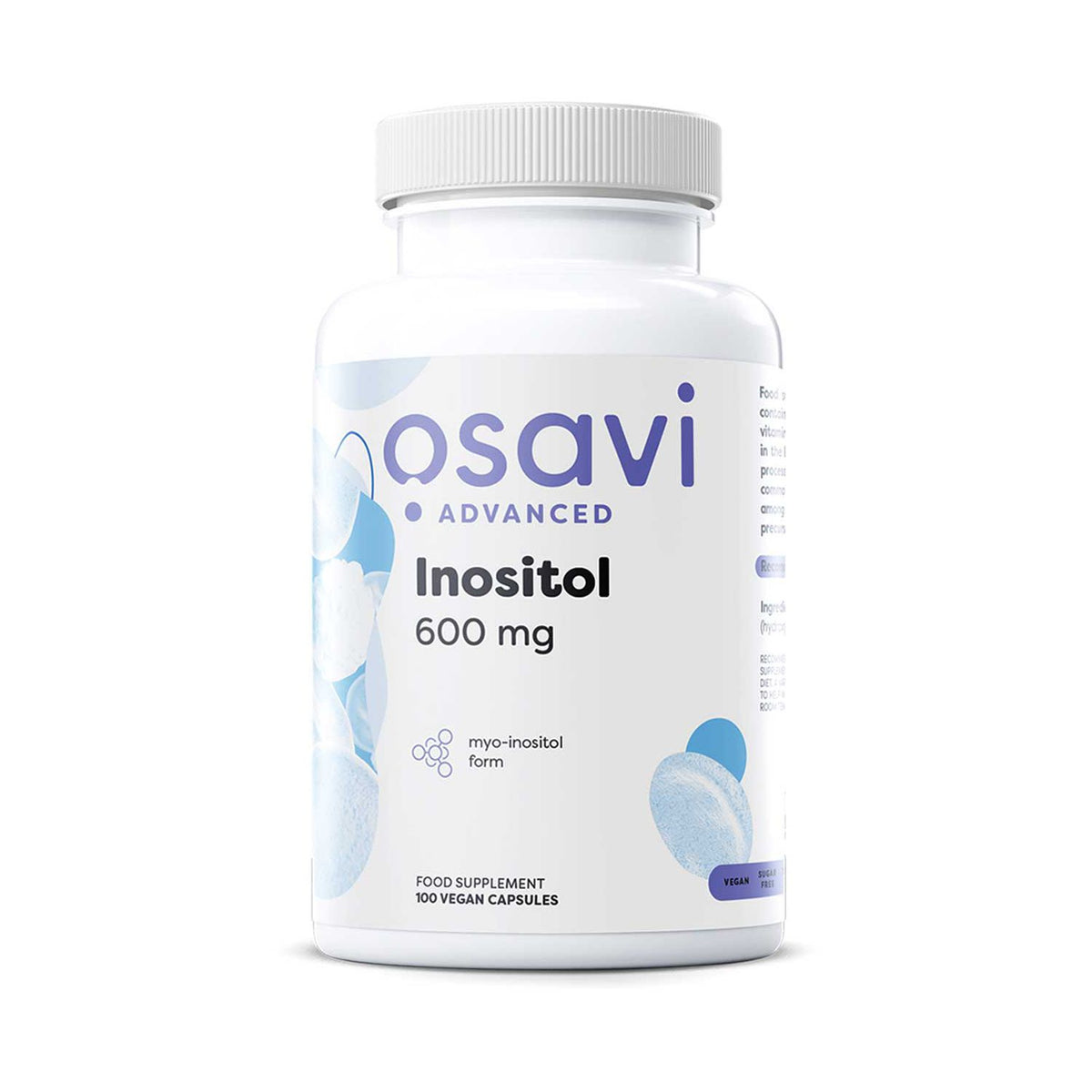 Osavi Inositol 600mg vegan supplement 100 capsules - British product