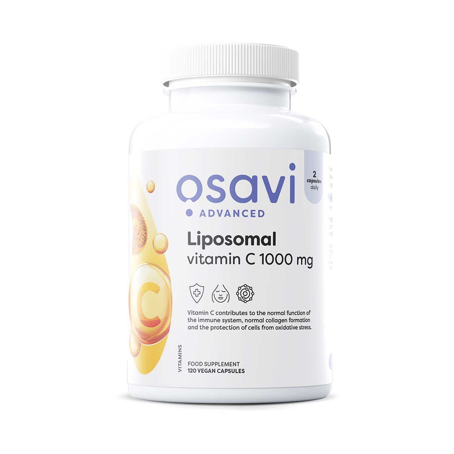 Osavi liposomal vitamin C 1000mg 120 capsules British brand
