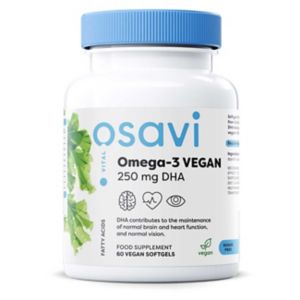 Osavi Oméga-3 Vegan 250 mg DHA Supplément alimentaire 60 gélules