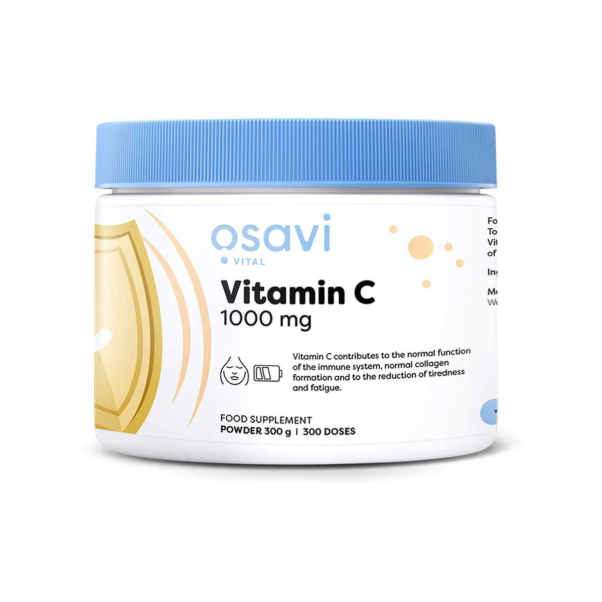 Osavi vitamin C powder 1000mg 300g - British product