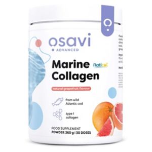 Marine Collagen powder Natural grapefruit flavour 360g, imported from the UK