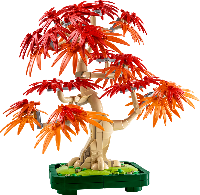 LEGO Japanese Red Maple Bonsai Tree 474 pieces, imported from the UK