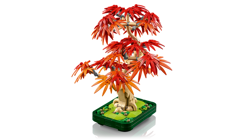 LEGO Japanese Red Maple Bonsai Tree 474 pieces, imported from the UK