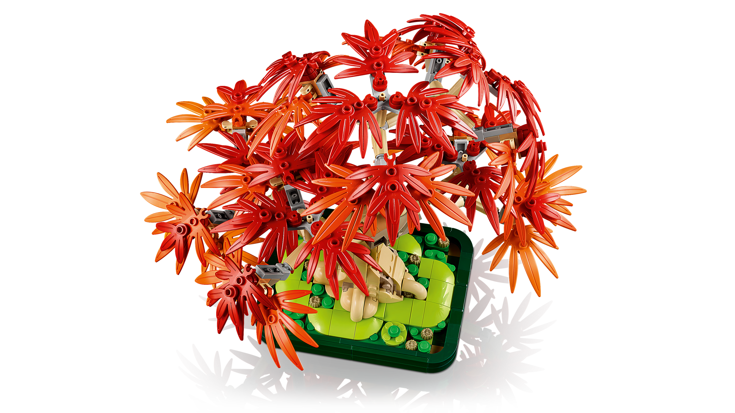 LEGO Japanese Red Maple Bonsai Tree 474 pieces, imported from the UK