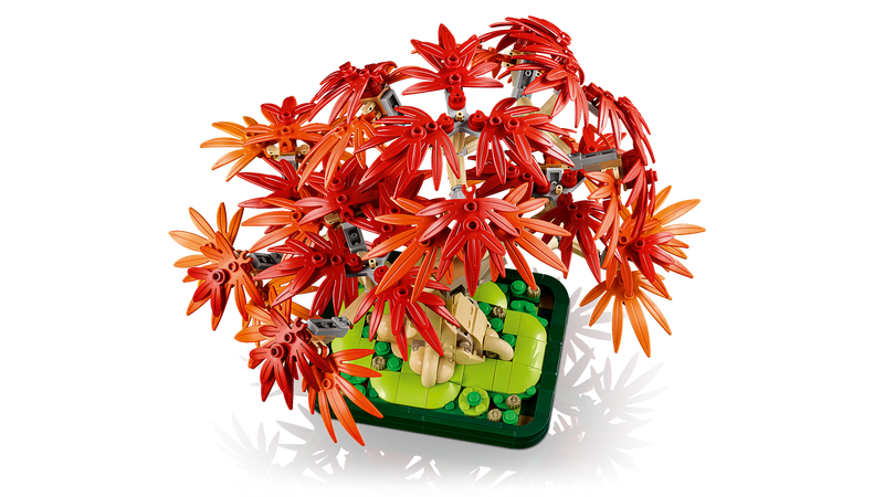 LEGO Japanese Red Maple Bonsai Tree 474 pieces, imported from the UK