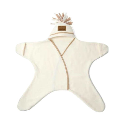 Boots Clair de Lune Star Fleece Baby Wrap Blanket 6-12 Months Cream- Buy online at McGrocer