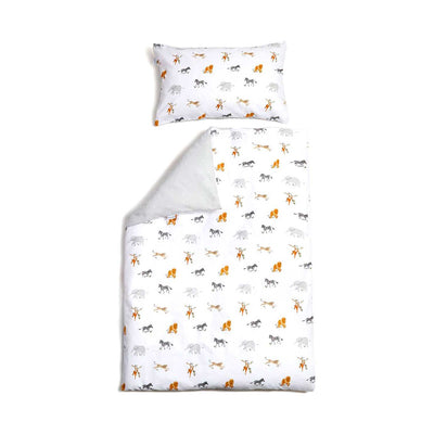 Boots Clair de Lune Jungle Dream Toddler Cot Bed Duvet Cover and Pillowcase- Buy online at McGrocer