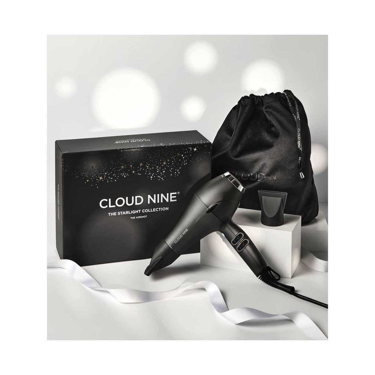 Cloud Nine Airshot Hair Dryer Starlight Collection - British product