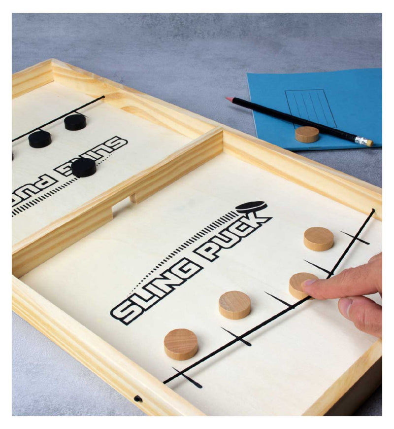Winning Sling Puck game wooden table game (British brand)