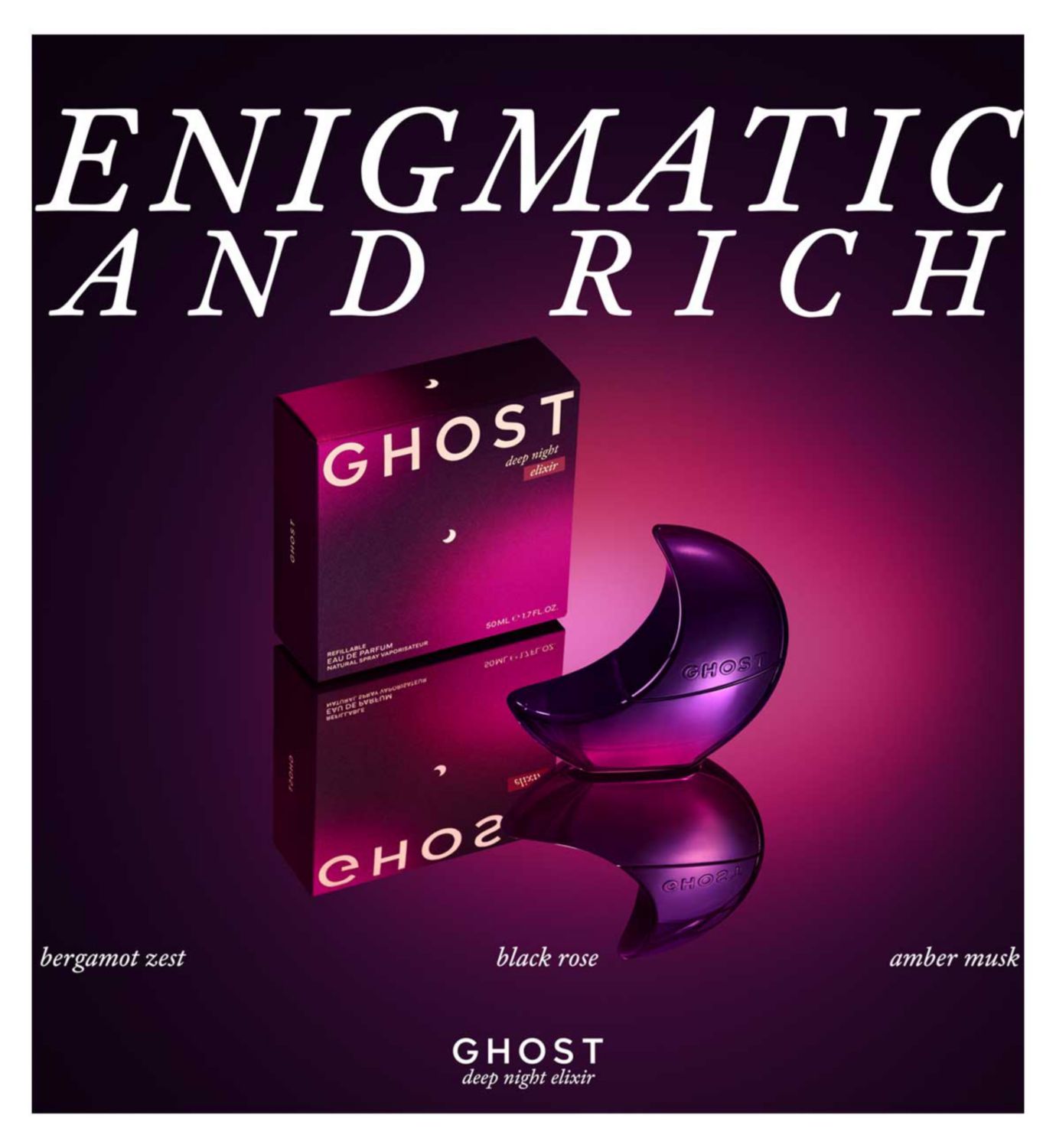 Ghost Deep Night fragrance 50ml - British product