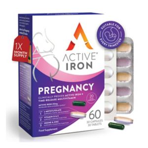 Active Iron Pregnancy Supplement 60 Count