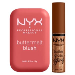NYX Professional Makeup Buttermelt Blush and Butter Gloss Duo 5g 8ml