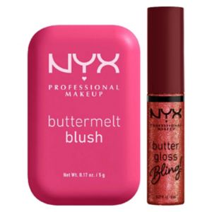 NYX Blush and Lip Gloss Duo 5g 8ml, imported from the UK