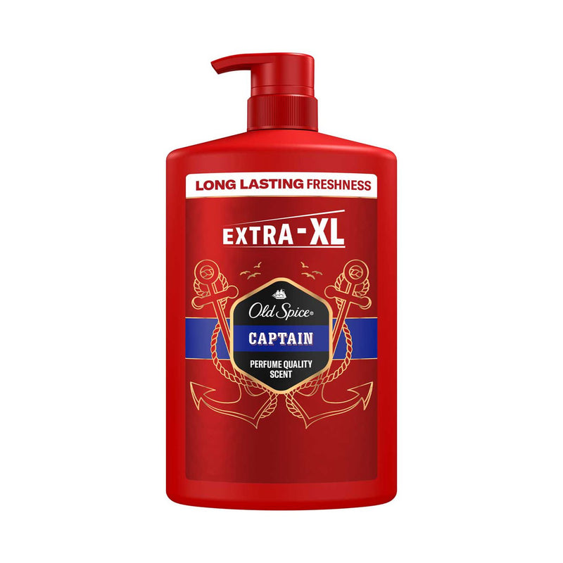 Old Spice Captain 3-in-1 men's wash 1000ml, British brand