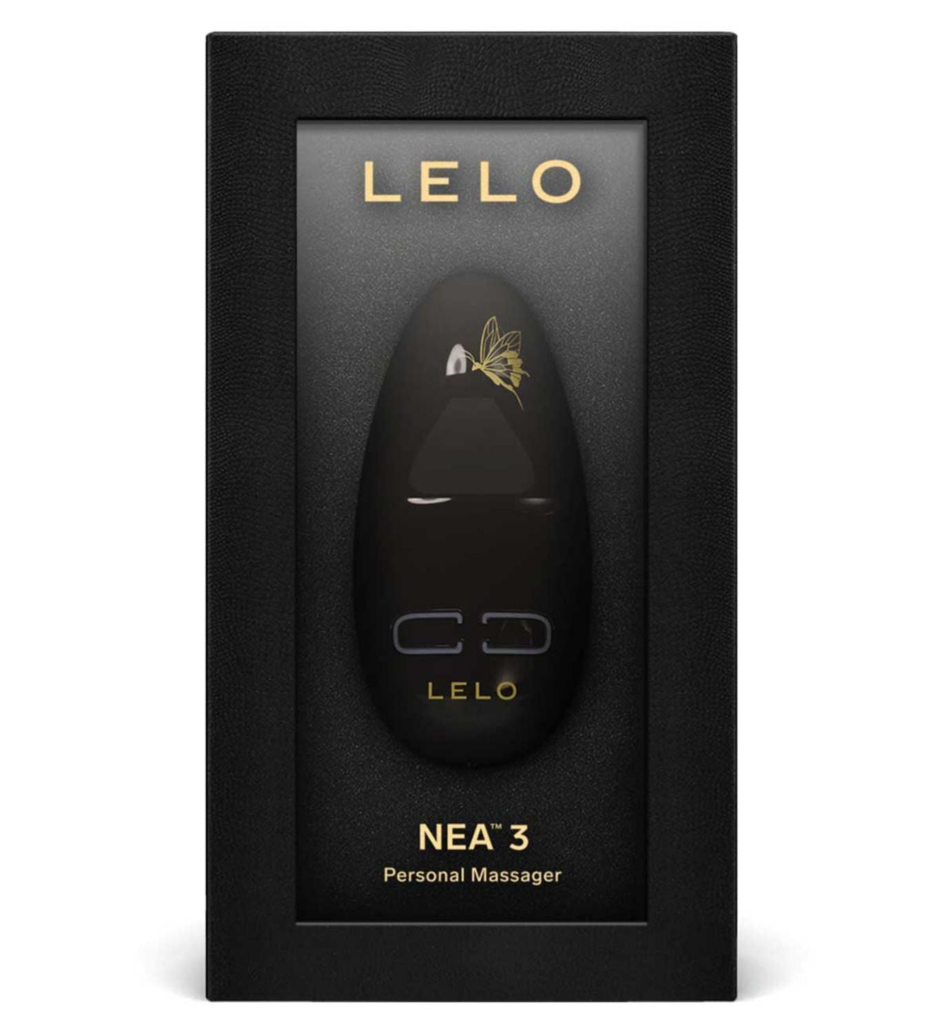 LELO Nea 3 Clitoral Massager Black 45g, imported from the UK