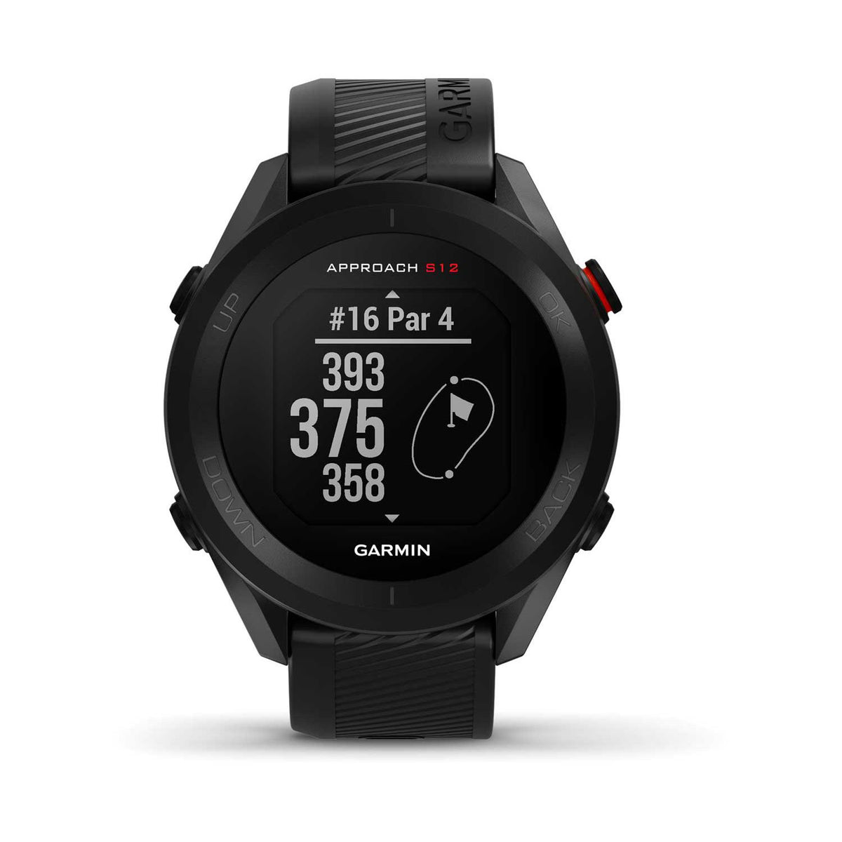 Garmin Approach S12 golf GPS watch, imported from the UK