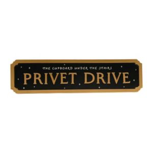 Warner Bros Harry Potter Privet Drive Street Sign Wall Decor