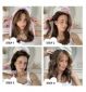 Silver Cloud pink heatless hair curler set (British brand)