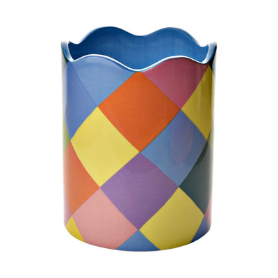 Boots Raspberry Blossom Multi Coloured Ceramic Plant Pot- Buy online at McGrocer
