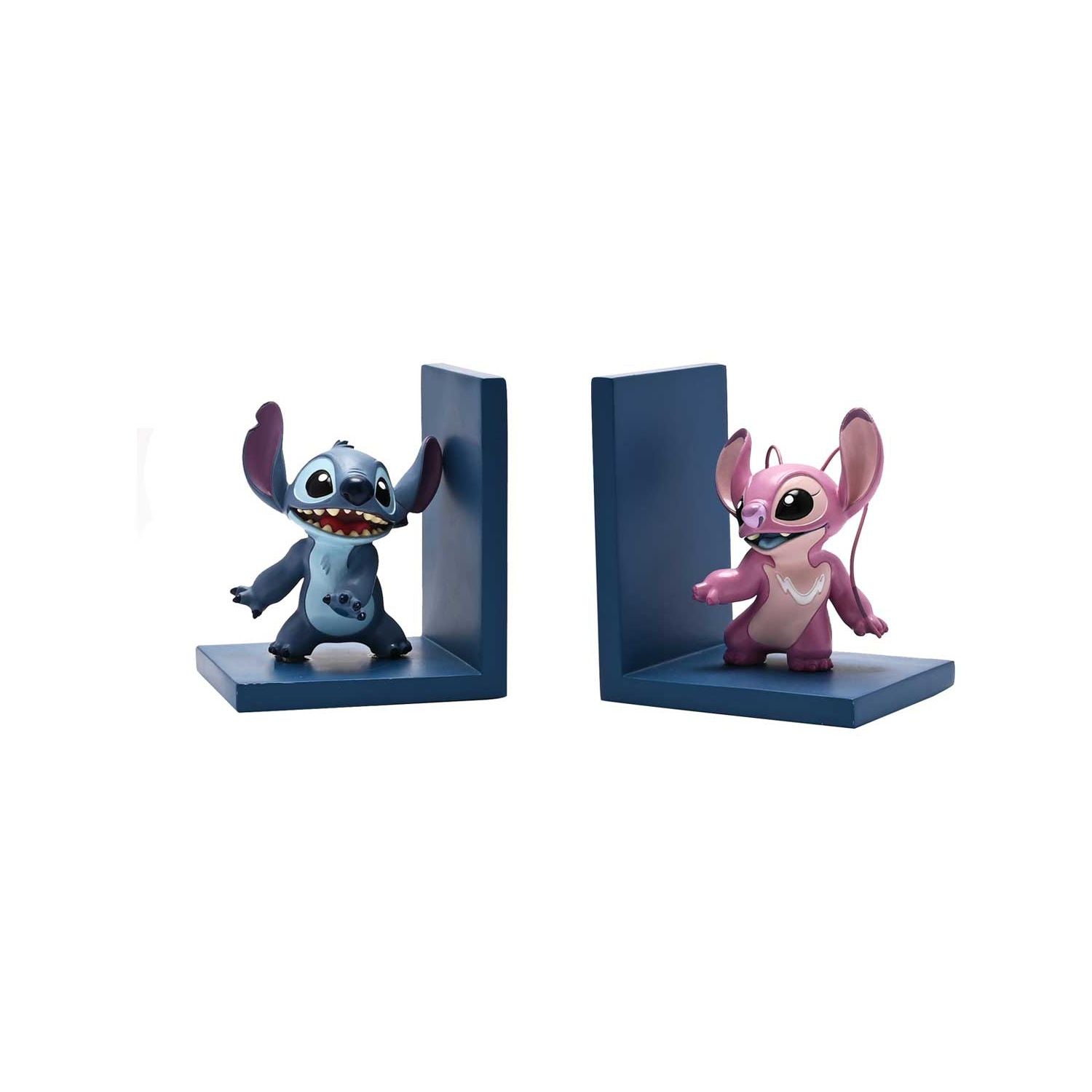 Disney Stitch and Angel bookends (British brand)