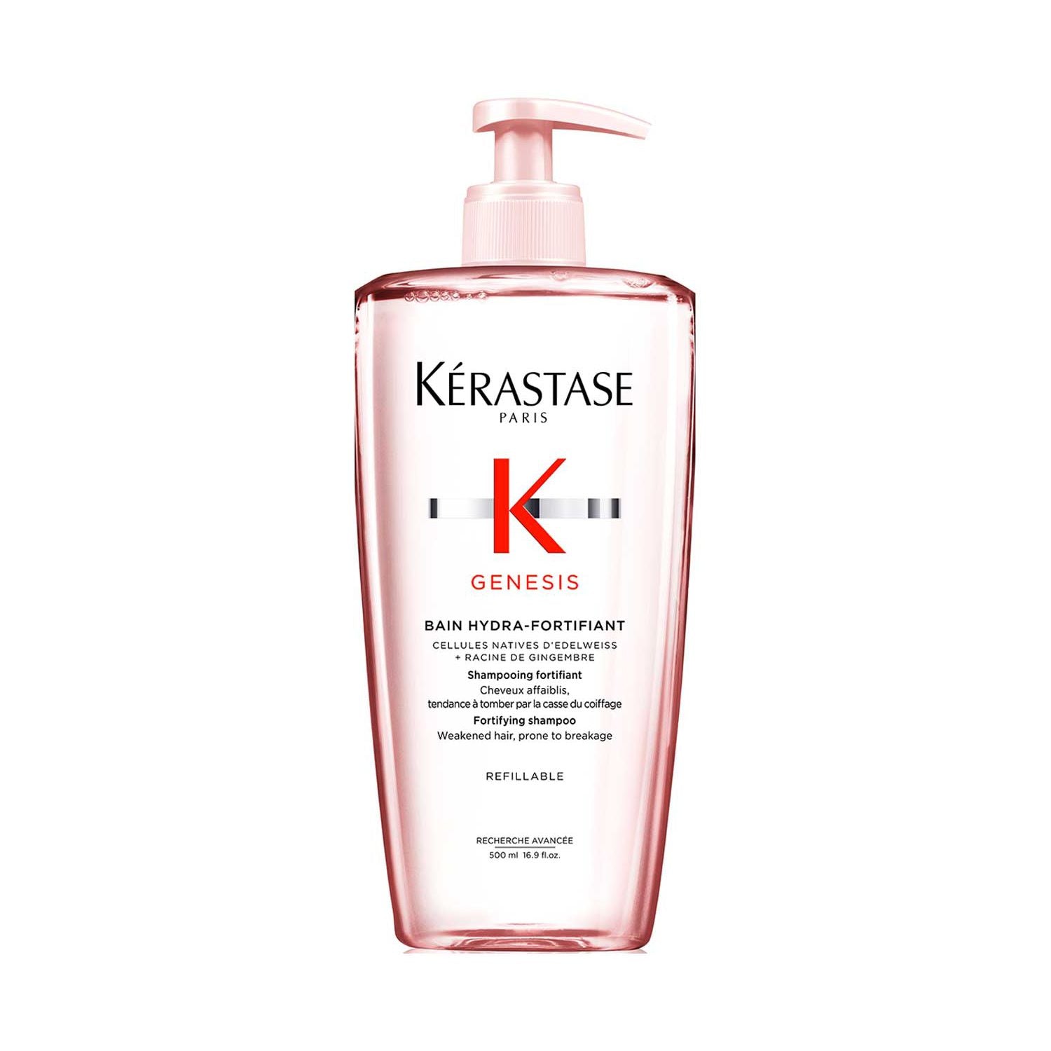 Kérastase Genesis Anti-Hair Fall Shampoo Refillable Bottle 500ml, UK version