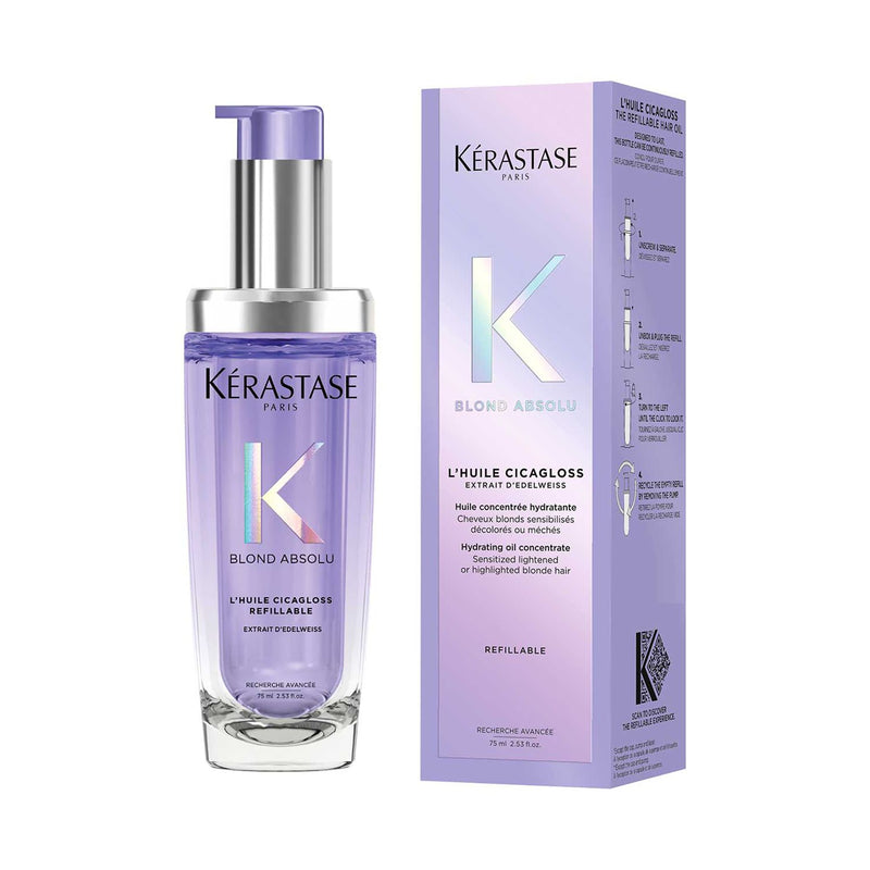 Kérastase hair oil Blond Absolu 75ml, imported from the UK