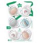 Tommee Tippee Night Time Soother, 6-18m, 6 Pack, Glow in The dark Soothers, Pink & Multi